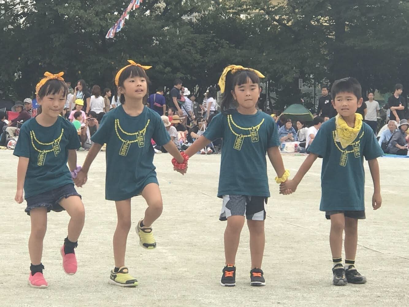 園児や児童の運動会にもダンス