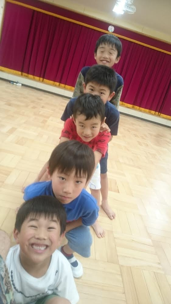 園児と仲良くなるのも仕事です