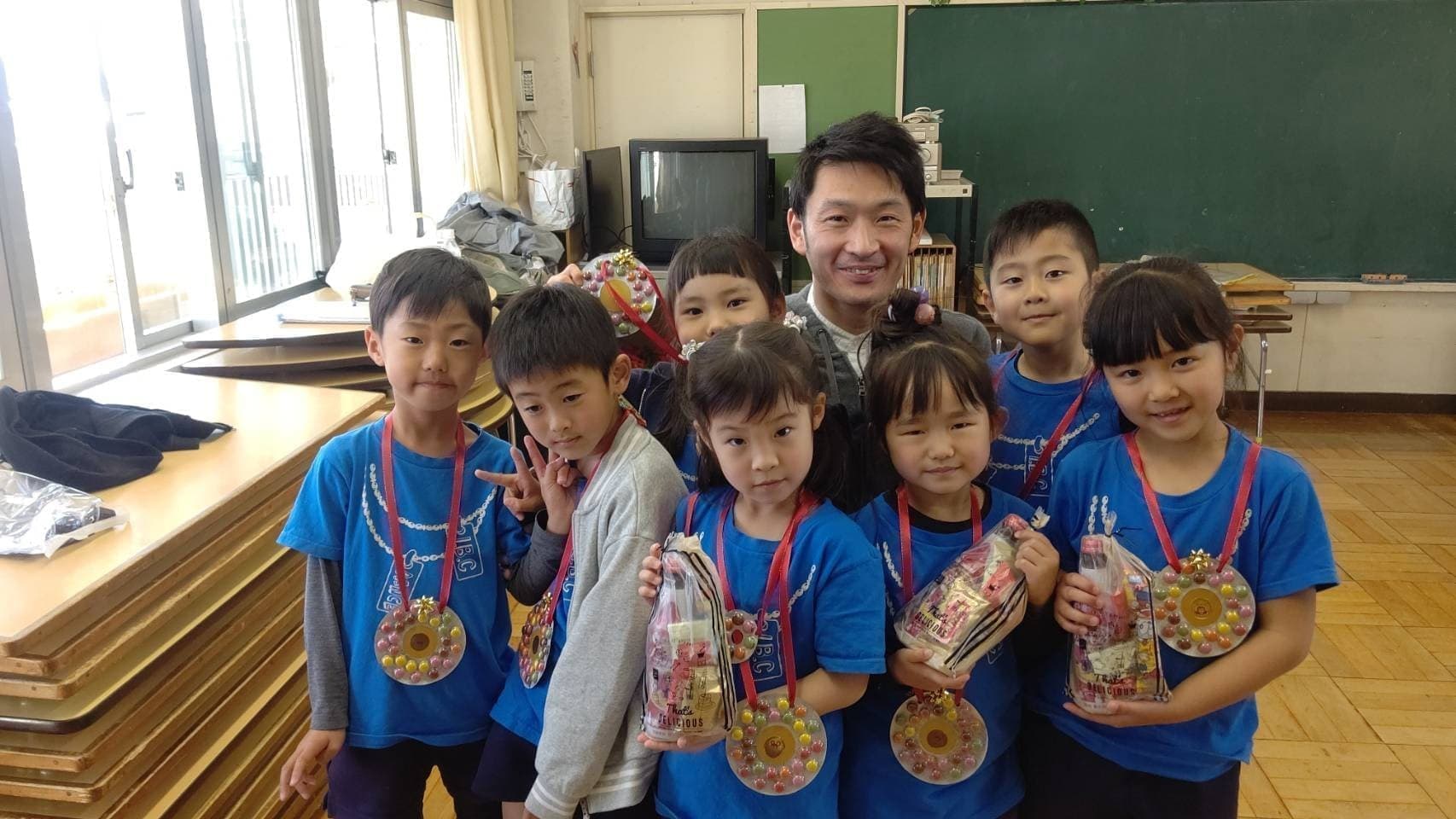 園内行事にダンス